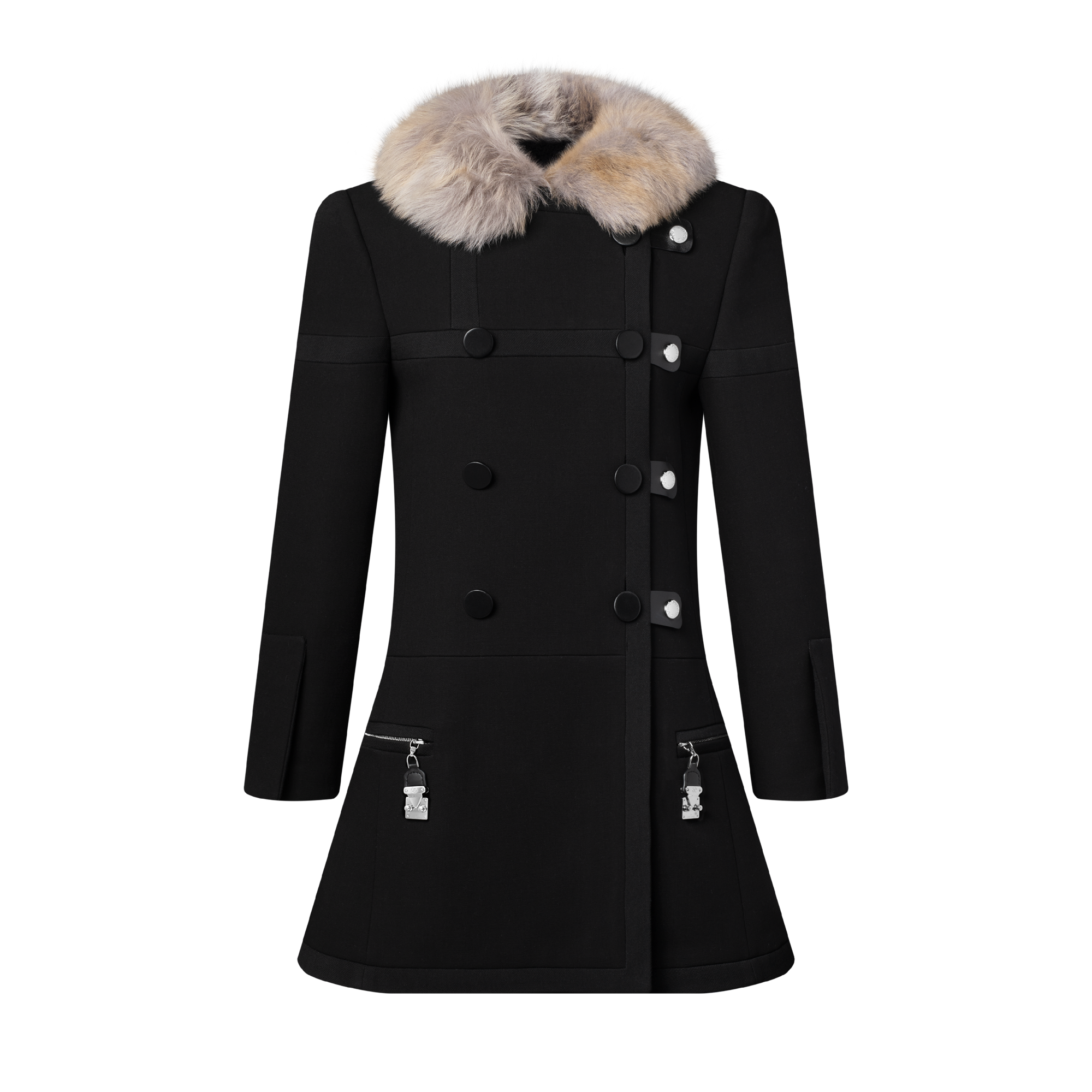 S-Lock Pocket Coat - Women - Ready-to-Wear | LOUIS VUITTON ®